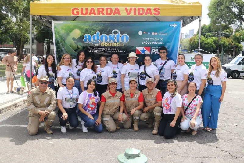 Equipes da SESPA, Santa Casa e Corpo de Bombeiros do Pará