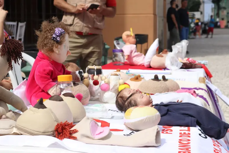 Estação sobre aleitamento e doação