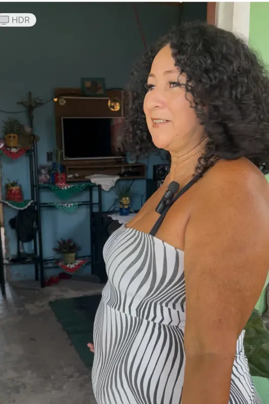 A dona de casa Andrea Monteiro Soares