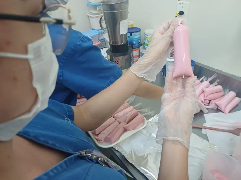 Chopinho à base de suplemento alimentar