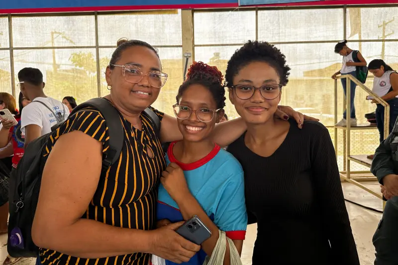 A professora Nazaré Barbosa declarou que o serviço oportunizado por meio do programa ‘Por Todas Elas’ foi uma oportunidade única em sua vida.