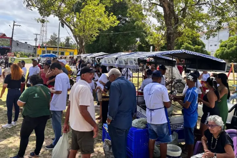 O público compareceu à programação que contou, também, com apresentações culturais.