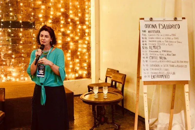 Tatiana Motta, coordenadora de projetos e carbono da Reservas Votorantim