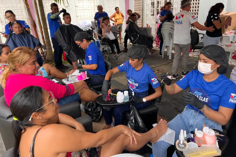 Serviços de estética. 