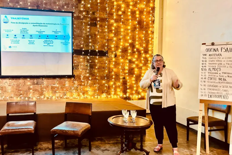 Consuelo Franco, da Agência Nacional de Águas e Saneamento Básico (ANA)