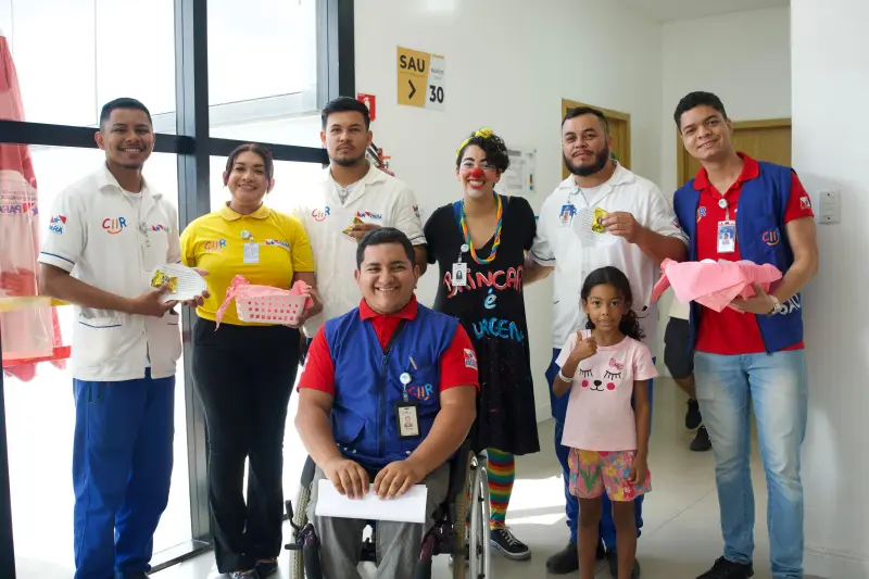 Projeto Elogiados também valoriza o trabalho da equipe do CIIR  a partir de manifestações de usuários e familiares