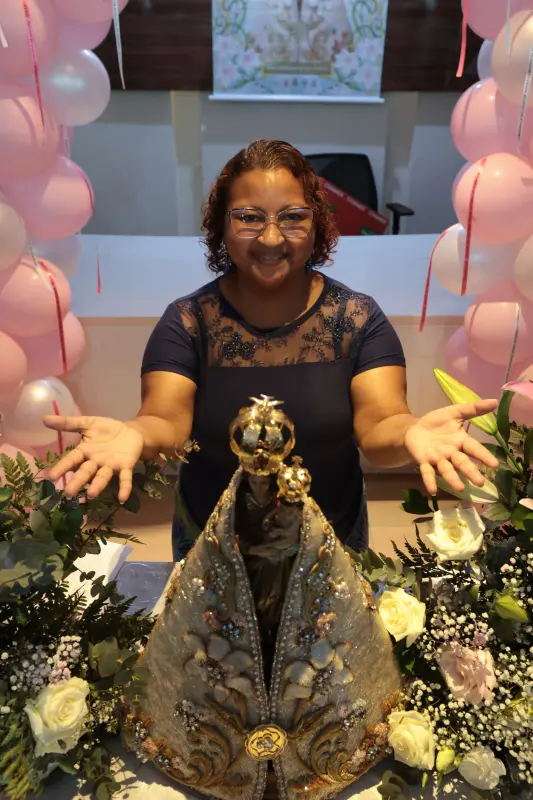 Ana Claudia Conceição, assistente de regulação ARTRAN <div class='credito_fotos'>Foto: Pedro Guerreiro / Ag. Pará &nbsp;&nbsp;|&nbsp;&nbsp; <a href='/midias/2025/originais/20250905144002-GF00024748-F00439749.jpg' download><i class='fa-solid fa-download'></i> Download</a></div>