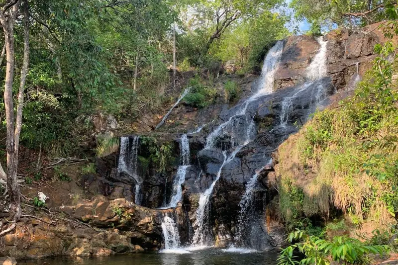 Parque Estadual da Serra dos Martírios/Andorinhas tem quedas d'água, entre outros atrativos naturais 