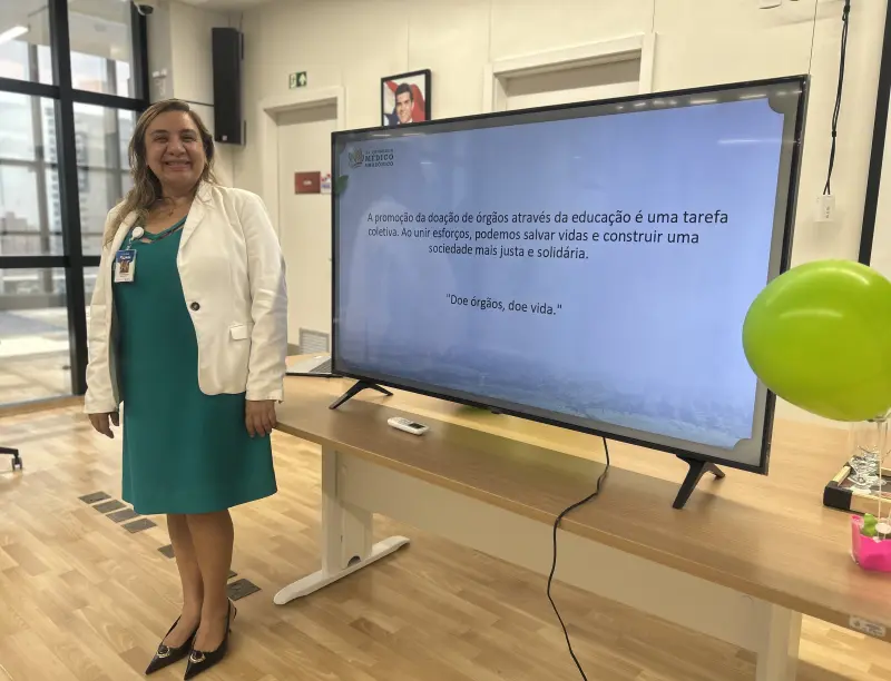 Diretora-geral do HMPA, Nelma Machado.