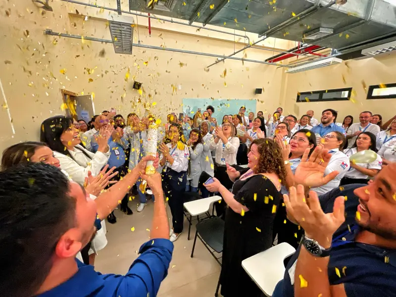 Após uma rigorosa avaliação, o HRAS foi certificado com o selo ONA 1, resultado foi comemorado pela equipe