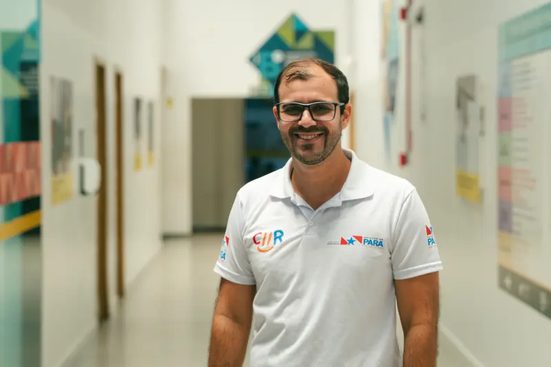 Bruno Cruz, coordenador da Reabilitação do CIIR: "Este dia nos traz uma reflexão sobre o quanto ainda precisamos respeitar, incluir e compartilhar com essas pessoas."
