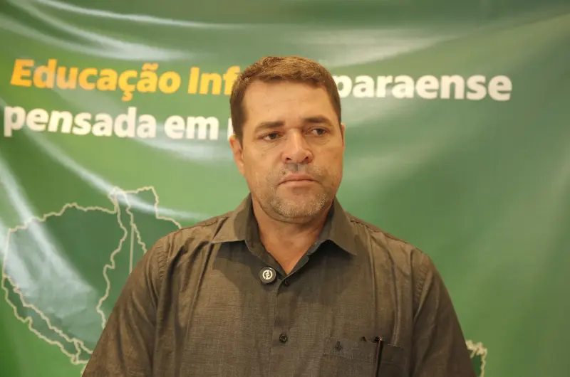 secretário municipal de Educação de Brasil Novo, Wederson Noininche,