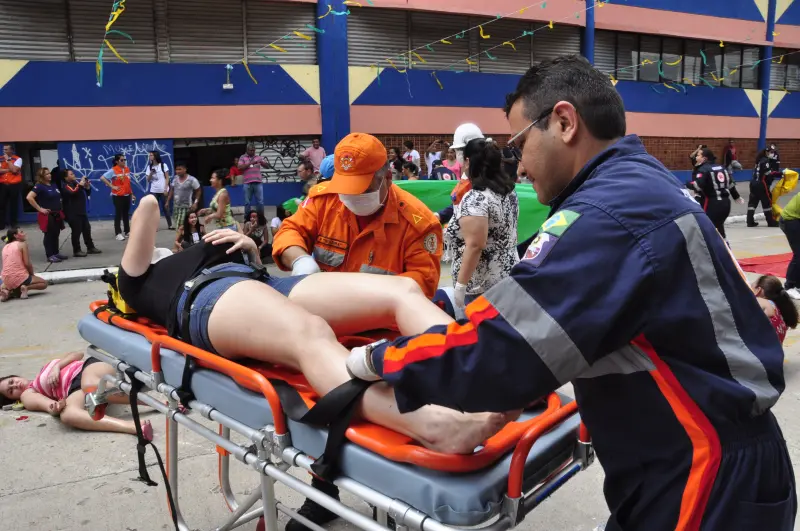 Simulados realizados na Aldeia Cabana, em Belém, em anos anteriores