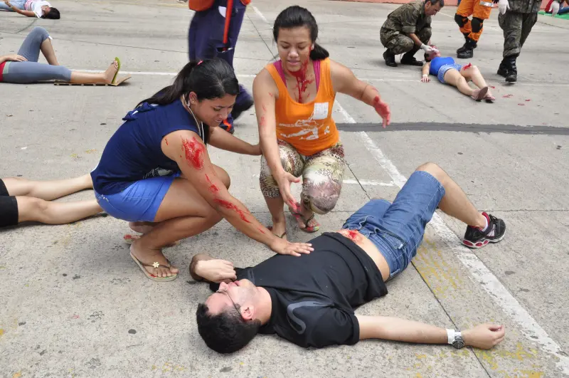 Simulados realizados na Aldeia Cabana, em Belém, em anos anteriores
