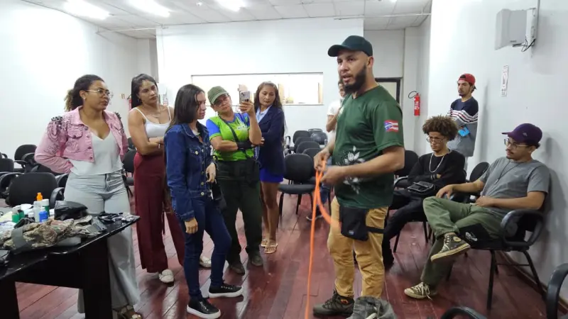 O município de São Félix do Xingu recebeu o Curso de Condutor Ambiental de Trilhas e Caminhadas
