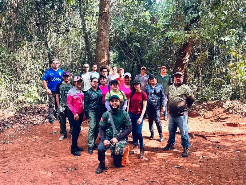 O município de São Félix do Xingu recebeu o Curso de Condutor Ambiental de Trilhas e Caminhadas