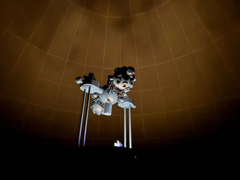 O aparelho planetário Zeiss Skymaster, modelo ZKP-3, é uma das principais atrações do CCPPA. Ele projeta cerca de sete mil estrelas, constelações, Lua e planetas