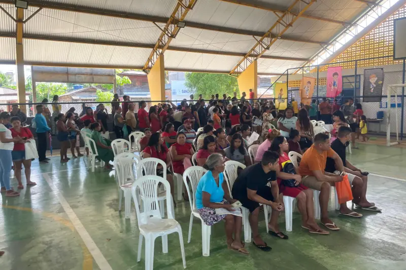 Moradores de Bagre são atendidos durante caravana de cidadania