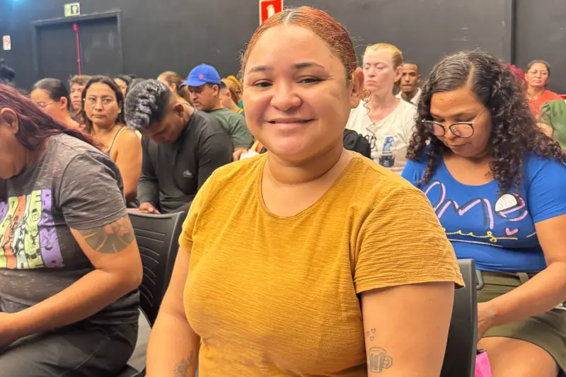 Renata Pereira buscou o feirão de emprego confiante em uma vaga para trabalhar como operadora de caixa ou  auxiliar de produção