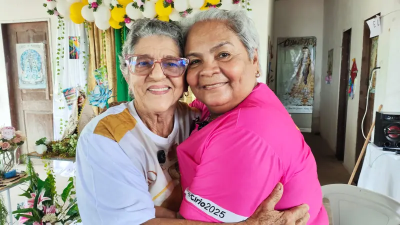 Dona Rita e dna Alba união pelo próximo 