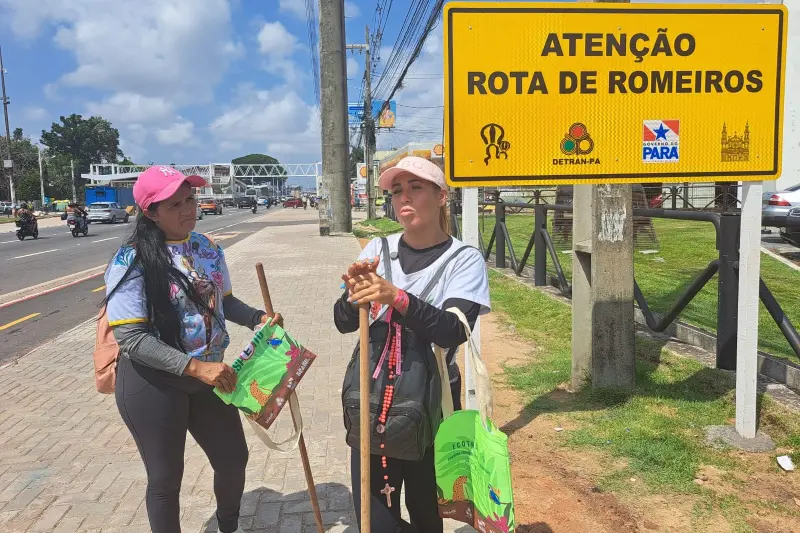 As irmãs Alice e e Cleide Miranda