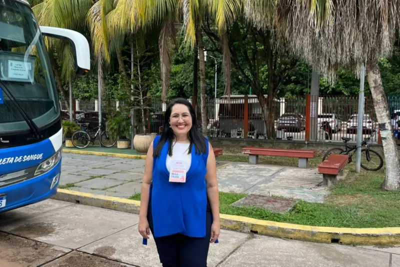 Paula Frade – Professora da Uepa “A parceria com o Hemopa forma profissionais mais humanizados e conscientes”