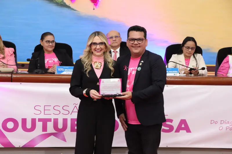 Kalysta Borges foi uma das homenageadas