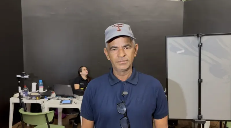 Orlando Mendes, pescador 