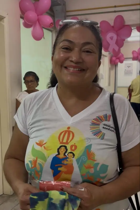 sueli Feio Coordenadora do Projeto Costurando sonhos 