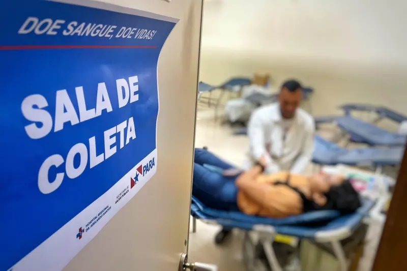 Cada bolsa coletada pode beneficiar até quatro pessoas que necessitam de transfusão.