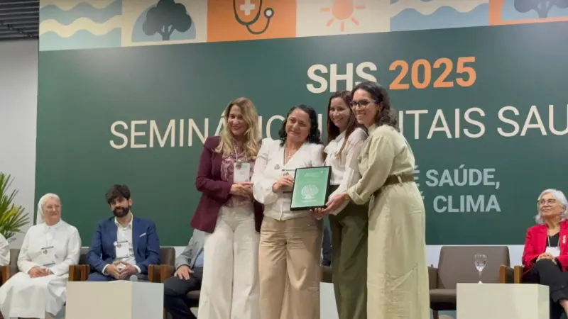 HRBA recebe prêmio de Hospital Amigo do Meio Ambiente 