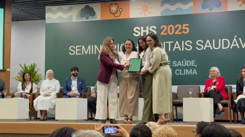 Representantes do HRBA receberam premiação 