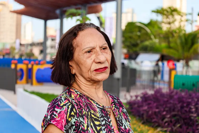 Graça Monteiro, aposentada. <div class='credito_fotos'>Foto: Bruno Cecim / Ag.Pará &nbsp;&nbsp;|&nbsp;&nbsp; <a href='/midias/2025/originais/20251103195304-GF00025370-F00462472.jpg' download><i class='fa-solid fa-download'></i> Download</a></div>