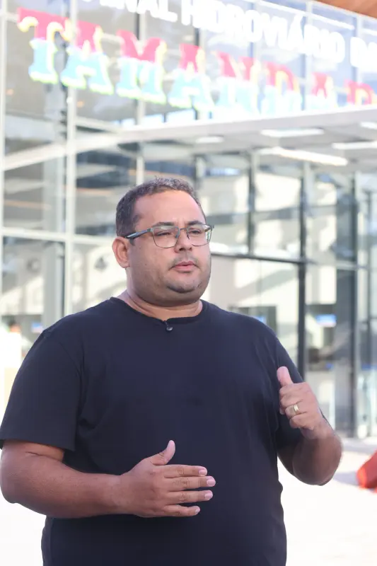 Moisés Pinheiro - Operador de linha <div class='credito_fotos'>Foto: Bruno Cecim / Ag.Pará &nbsp;&nbsp;|&nbsp;&nbsp; <a href='/midias/2025/originais/20251104085854-GF00025374-F00462707.jpg' download><i class='fa-solid fa-download'></i> Download</a></div>