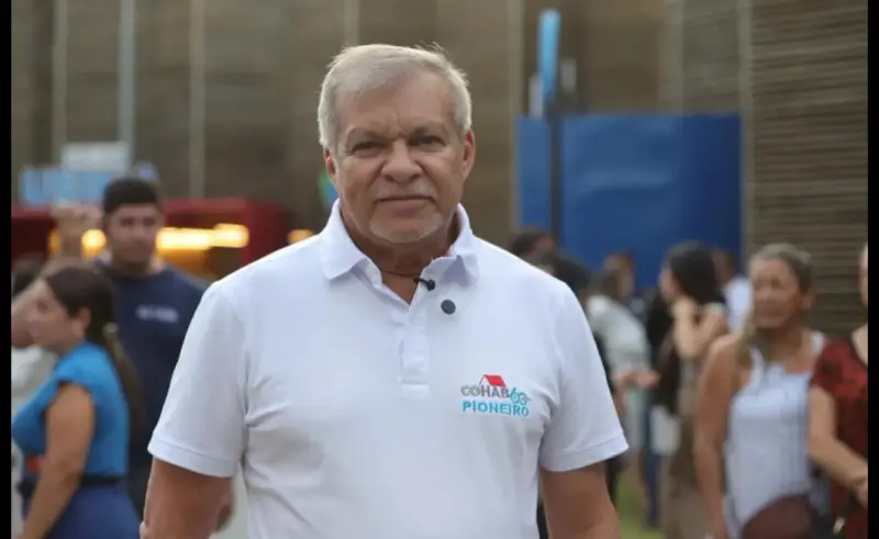 Diretor-presidente da Cohab, Manoel Pioneiro