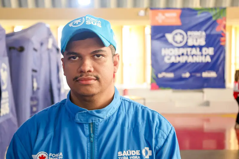 Djair Soares de Farias,  coordenador do hospital de campanha <div class='credito_fotos'>Foto: Bruno Cecim / Ag.Pará &nbsp;&nbsp;|&nbsp;&nbsp; <a href='/midias/2025/originais/20251107181241-GF00025411-F00464129.jpg' download><i class='fa-solid fa-download'></i> Download</a></div>