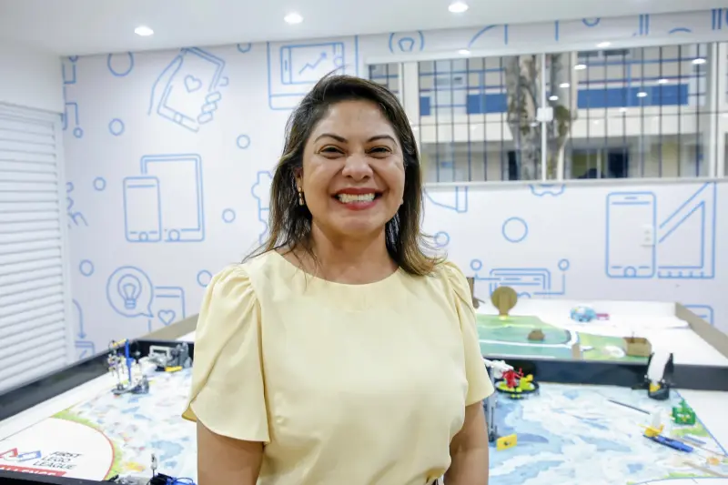 secretária de estado Educação do Amapá, Sandra Casimiro.