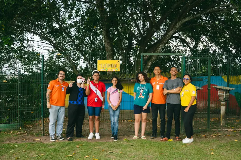 Jovens com TEA conhecem o meliponário do CIIR
