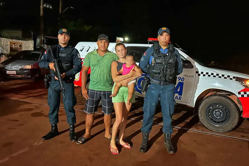 notícia: Policiais militares salvam criança de 10 meses, em Ulianópolis 
