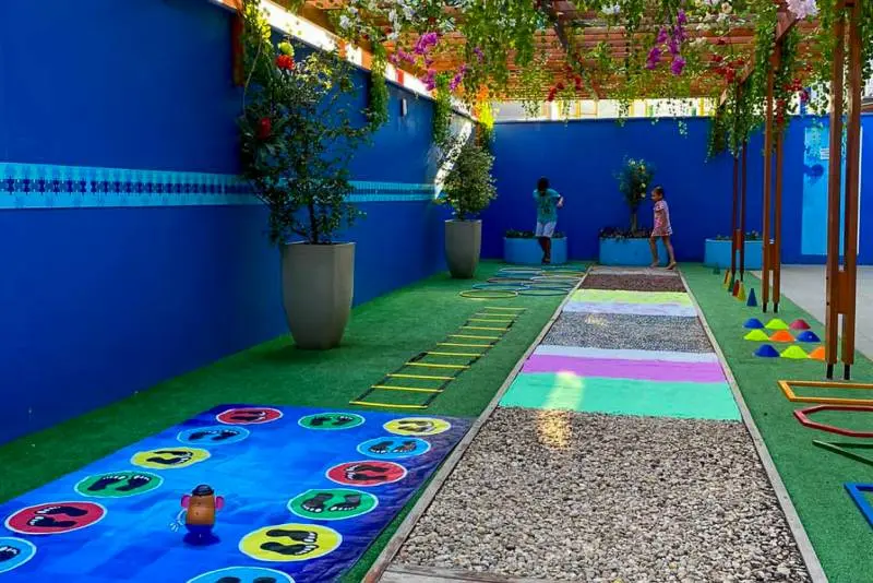 notícia: Na Policlínica de Tucuruí, autistas têm estímulos sensoriais em contato com a natureza