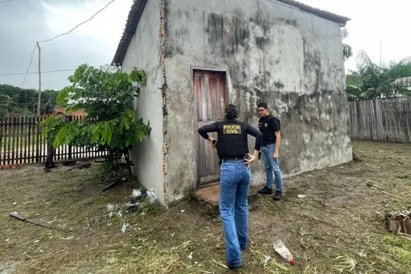 notícia: PC do Pará prende homem em flagrante por feminicídio ocorrido em Santa Bárbara
