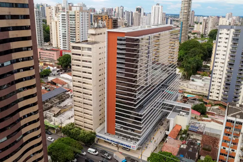 galeria: Hospital da Mulher do Pará DRONE