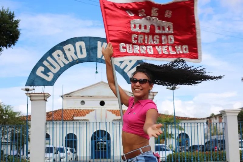 notícia: Sábado tem desfile do Grêmio Recreativo Escola de Samba das Crias do Curro Velho