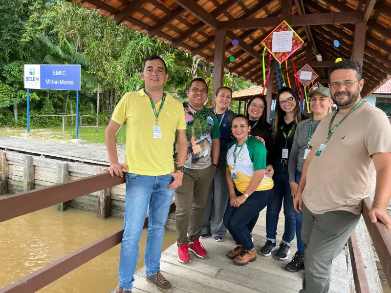 notícia: Ideflor-Bio realiza atividade de reconhecimento na APA da Ilha do Combu