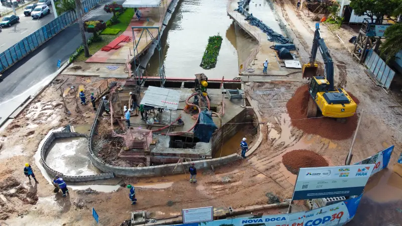 galeria: Estação de Tratamento do Una