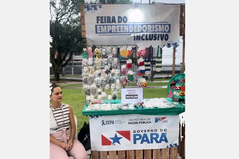 notícia: Feira do Empreendedorismo Inclusivo incentiva inclusão e economia criativa em Belém