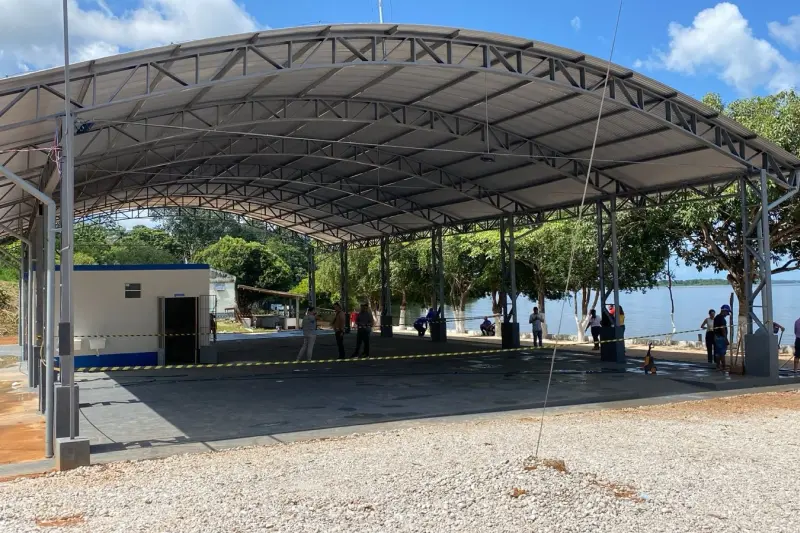 notícia: Breu Branco recebe primeira Unidade de Monitoramento e Desembarque de Pescado do Pará