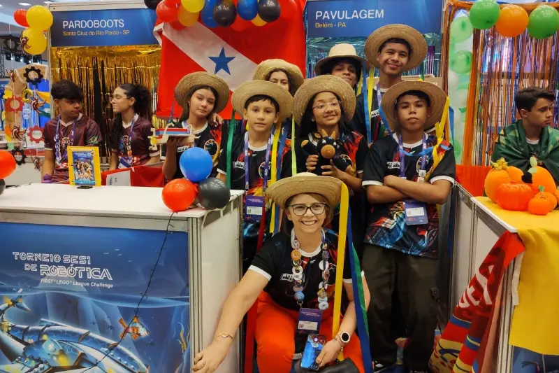 notícia: Estudantes representam o Pará em Torneio de Robótica com projeto inovador de limpeza dos rios