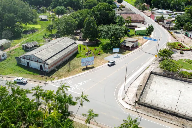 notícia: Um mês de progresso: asfalto na PA-418 facilita vida nas comunidades no Baixo Amazonas