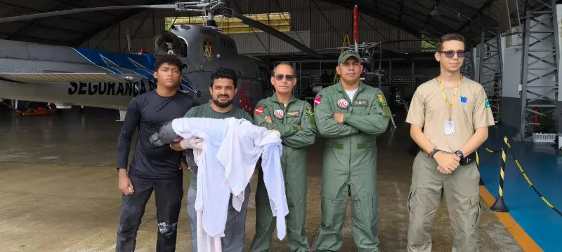 notícia: Graesp realiza transporte de filhote de peixe-boi-da-Amazônia, de Juruti a Belém